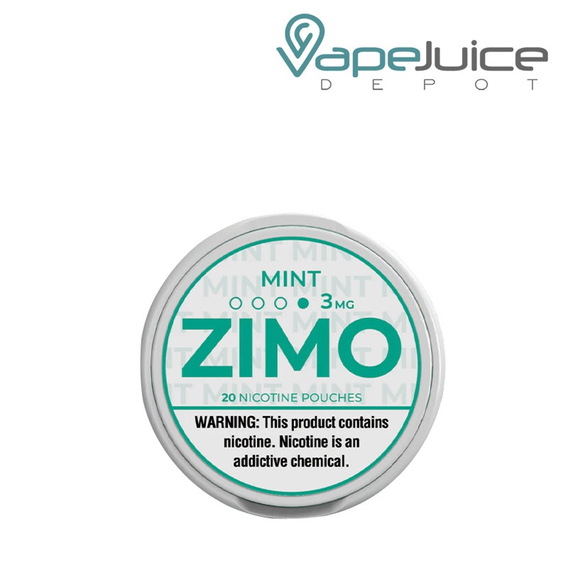 Mint Zimo Pouches|Single Can|5 Can Pack|3mg|6mg|8mg