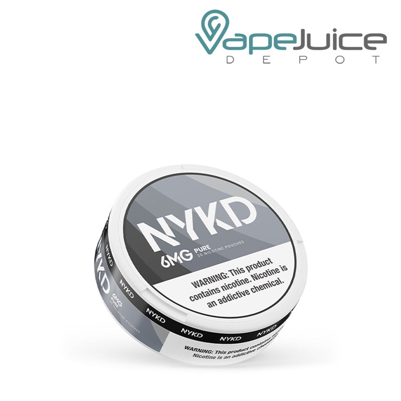 NYKD Pure Nicotine Pouches|Single Can|5 Can Pack|3mg|6mg