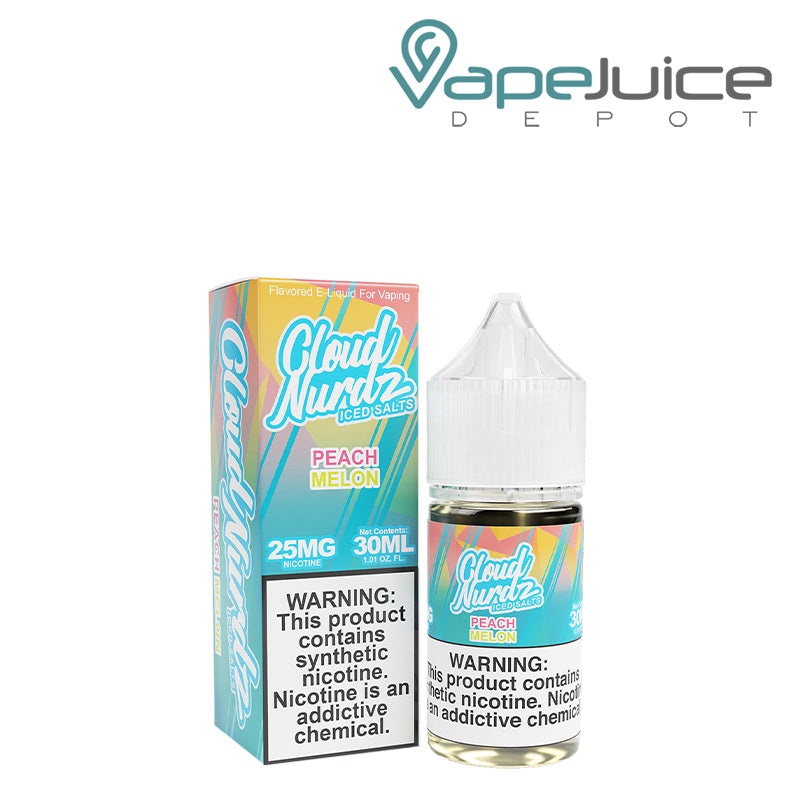 Peach Melon Ice TFN Salts Cloud Nurdz 30ml