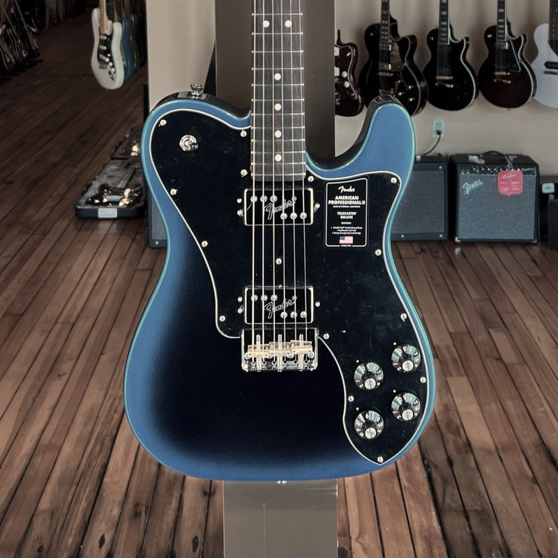 American Professional II Telecaster Deluxe – Dark Night w/Rosewood