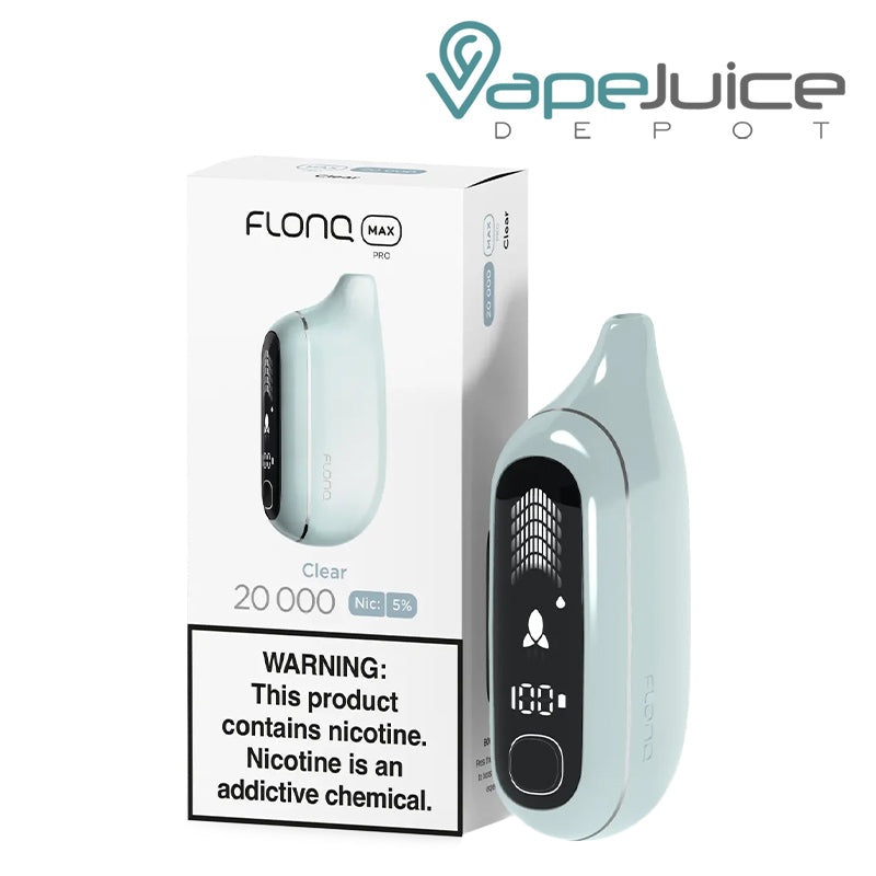 Flonq Max Pro 20000 Clear Disposable
