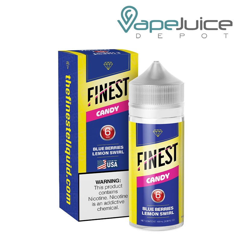 Blue Berries Lemon Swirl The Finest Candy Edition 100ml