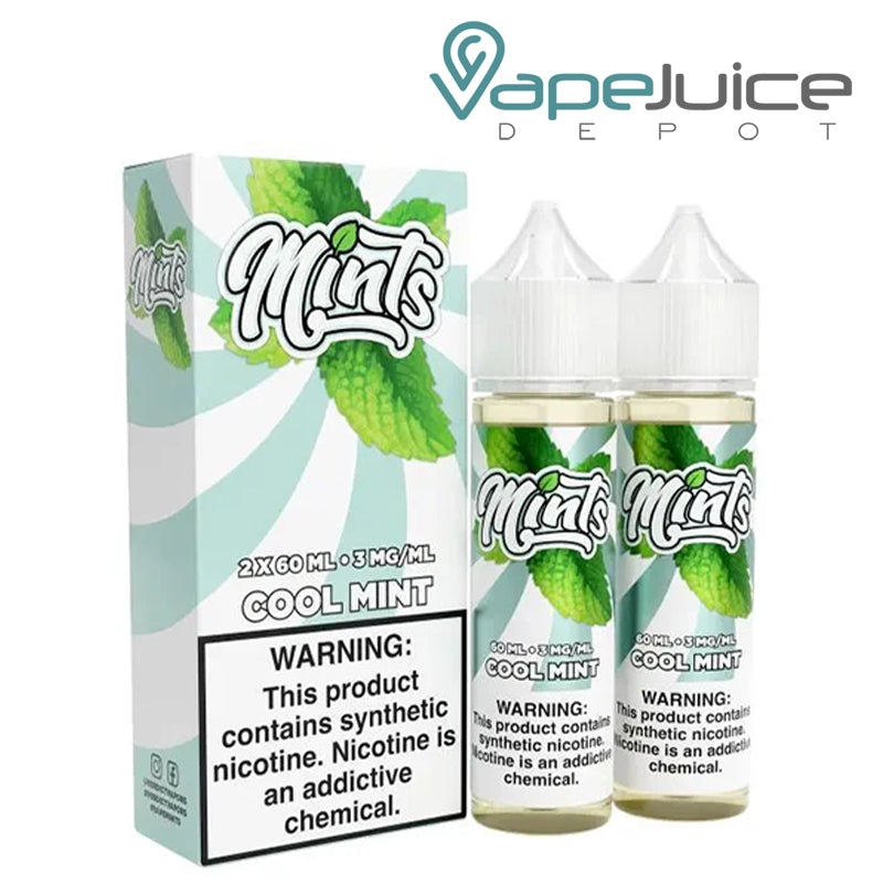 Cool Mint Mints eLiquid 120ml|2x60ml|0mg|3mg|6mg