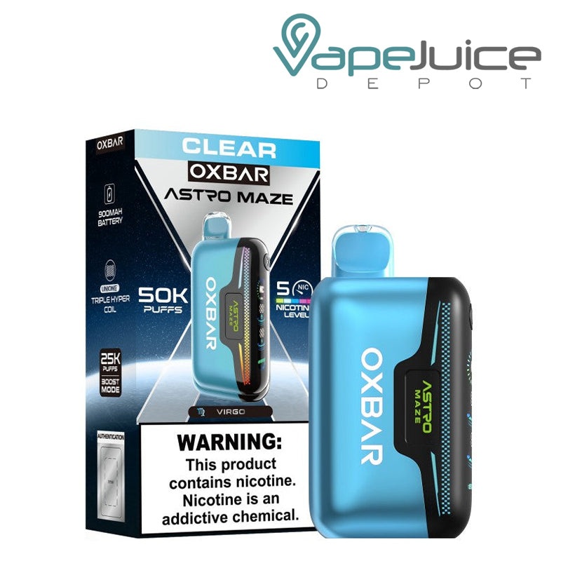 OXBAR Astro Maze 50K Clear Disposable