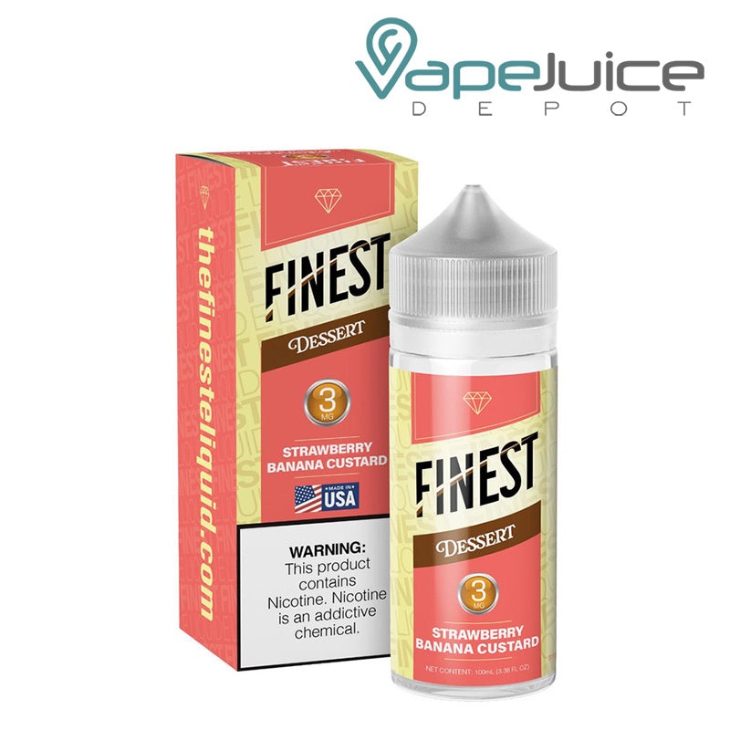 Strawberry Banana Custard The Finest Dessert Edition 100ml