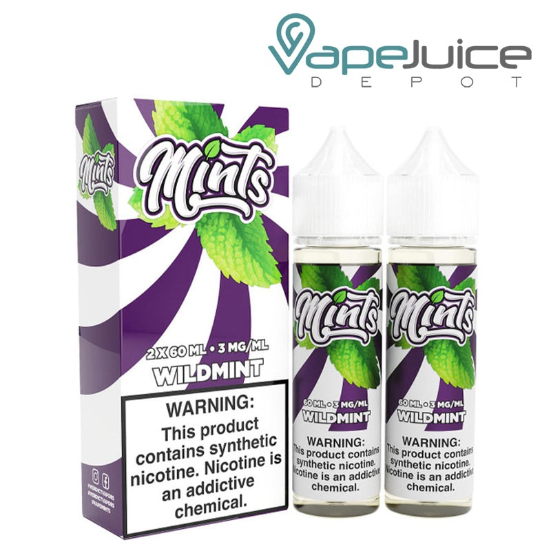 Wild Mint Mints eLiquid 120ml|2x60ml|0mg|3mg|6mg