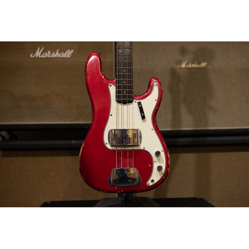 1964 Fender Precision Bass- Candy Apple Red