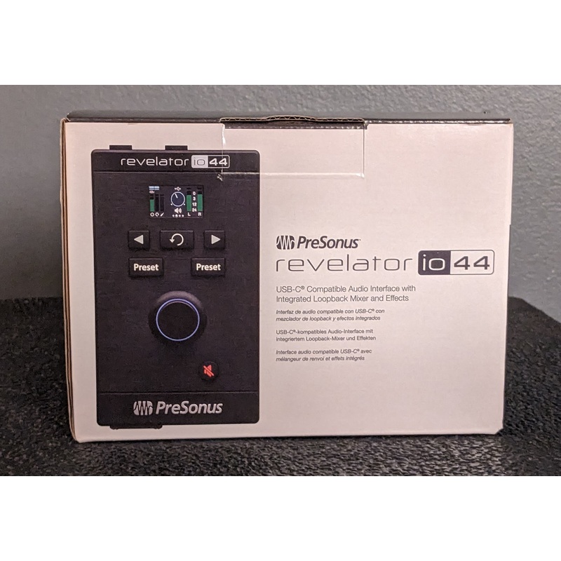 Revelator io44 USBC Audio Interface, Recent