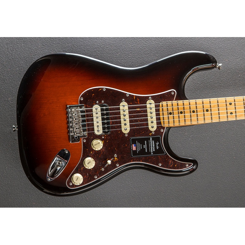 American Professional II Stratocaster HSS – 3 Color Sunburst w/Maple