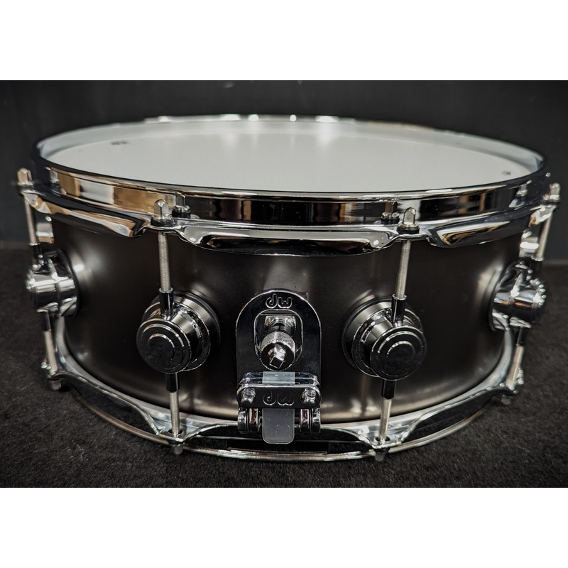 Collector’s Series Satin Black over Brass Snare