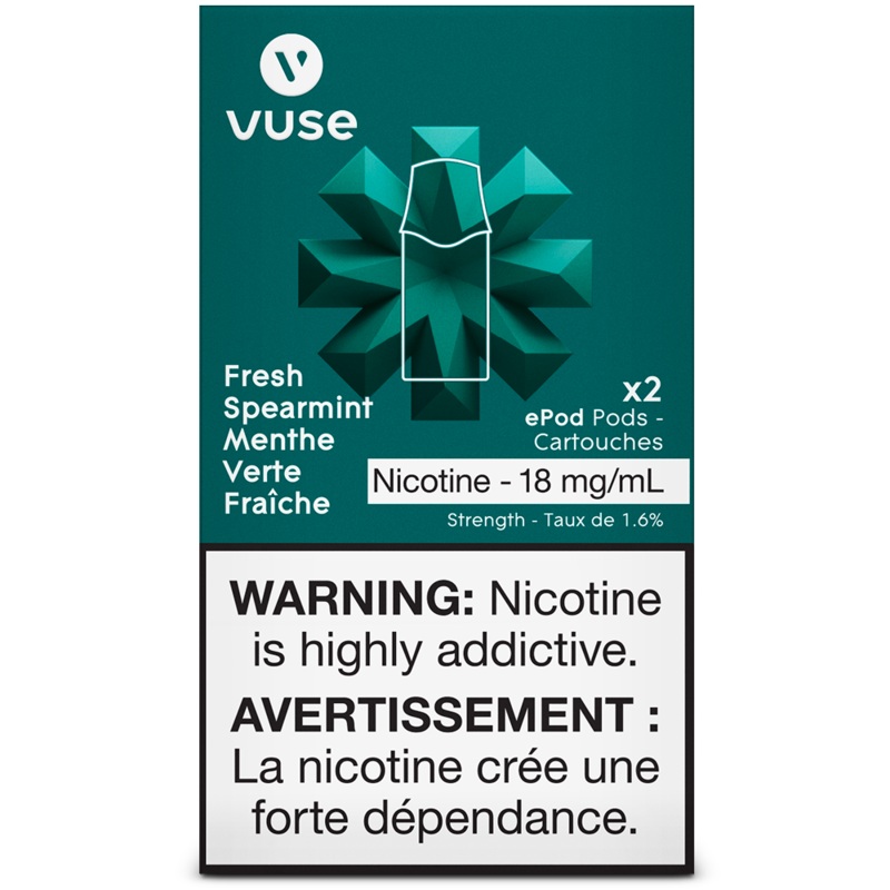 Vuse ePod Fresh Spearmint Pods (AB)