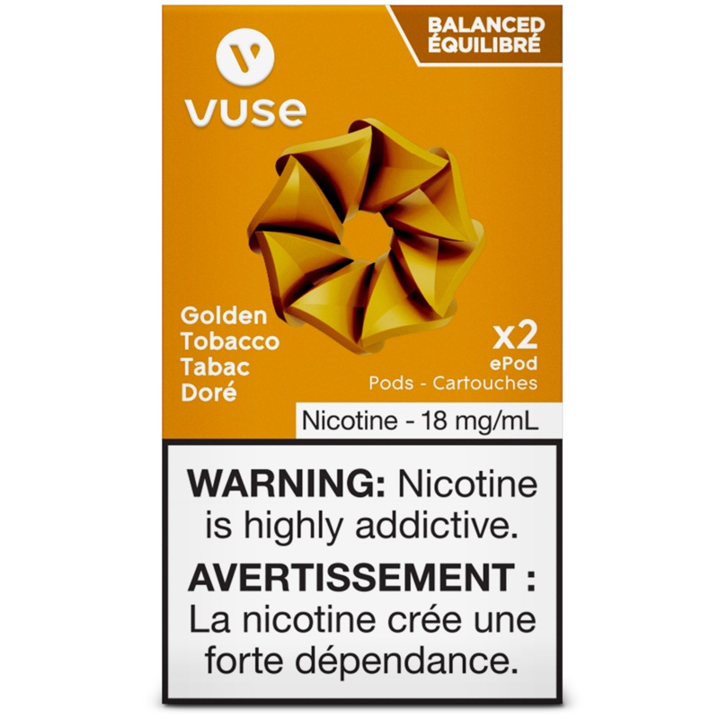 Vuse ePod Golden Tobacco Pods (AB)