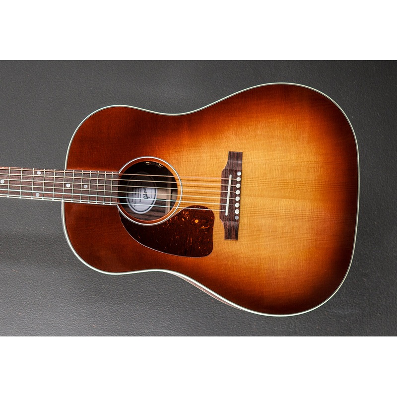 J-45 Standard Rosewood Left Hand – Rosewood Burst