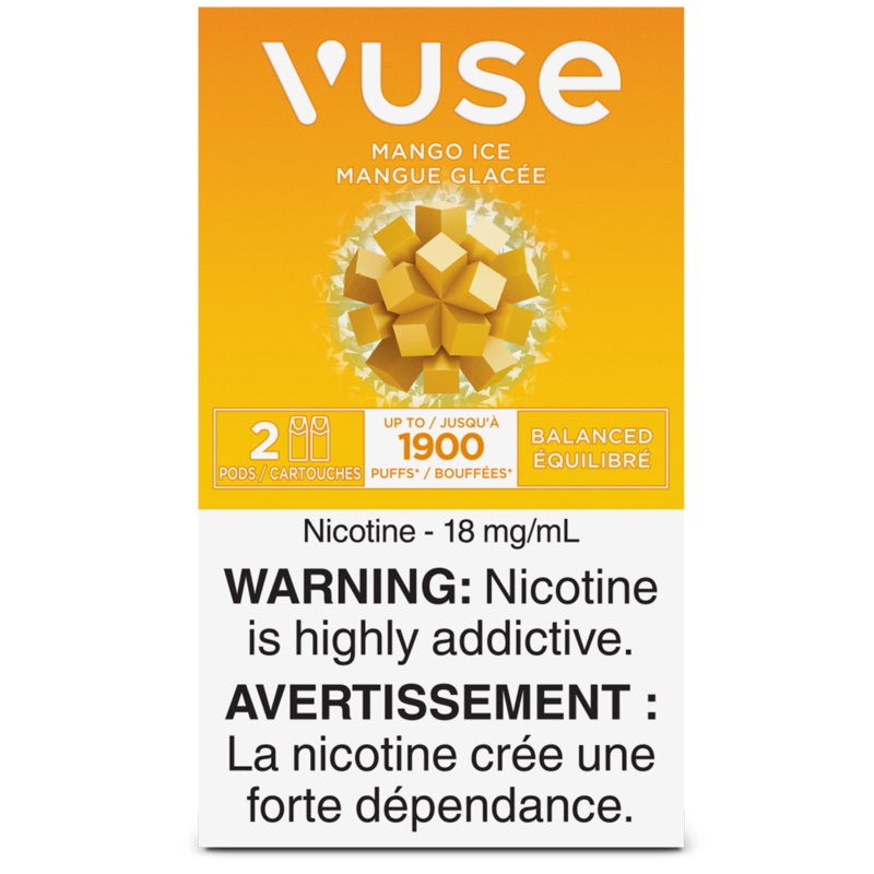 Vuse ePod Mango Ice (AB)|Nicotine Free|12mg|18mg