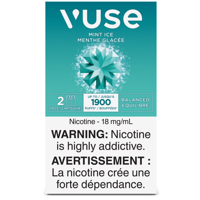 Vuse ePod Mint Ice (AB)|Nicotine Free|12mg|18mg
