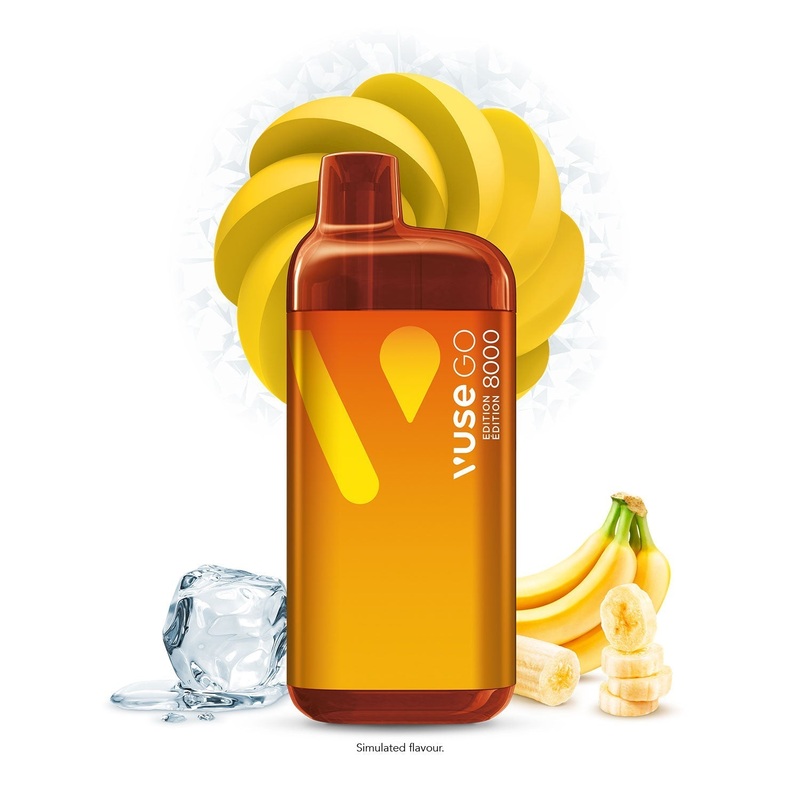 Vuse GO Edition 8000 – Banana Ice (AB)