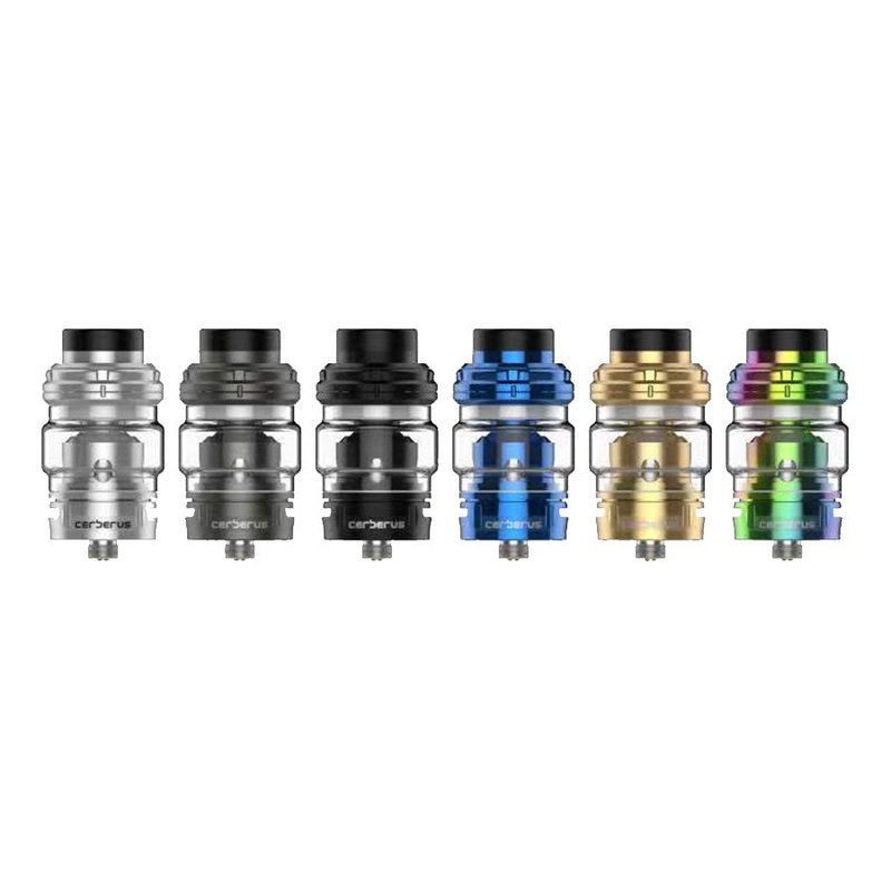 Geekvape Cerberus SE Tank|Stainless Steel|Gunmetal|Black|Rainbow