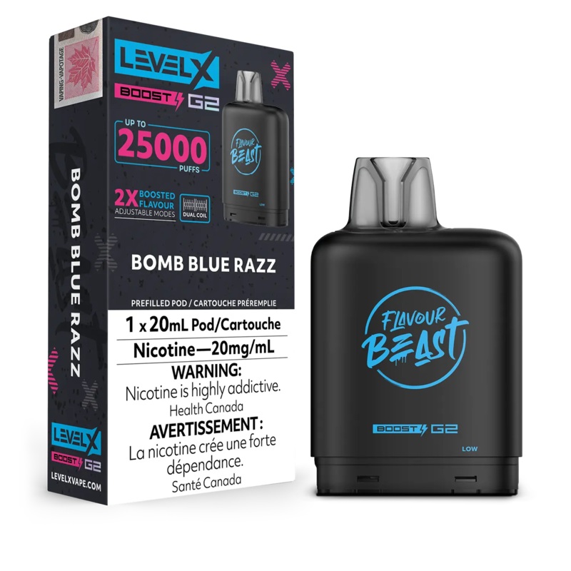 G2 Level X Flavour Beast Boost G2 – Bomb Blue Razz (AB)