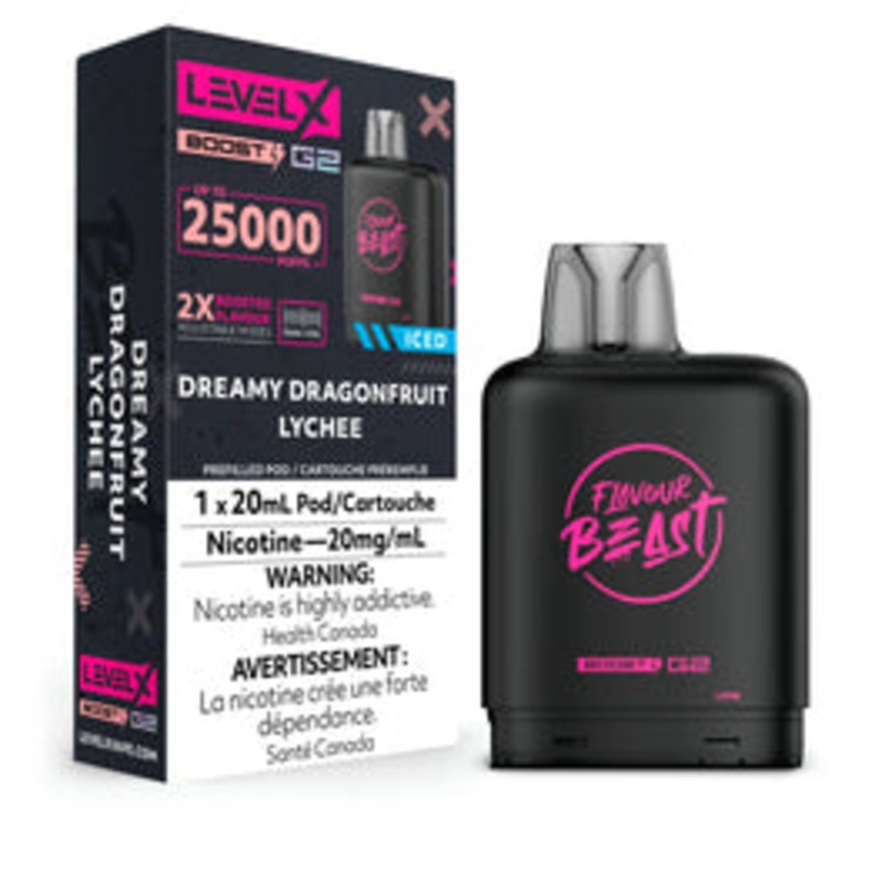 G2 Level X Flavour Beast Boost G2 – Dreamy Dragonfruit Lychee Iced (AB)