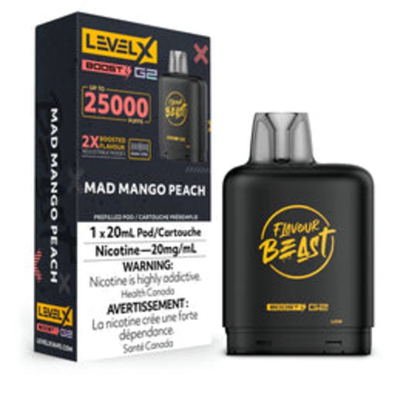G2 Level X Flavour Beast Boost G2 – Mad Mango Peach (AB)
