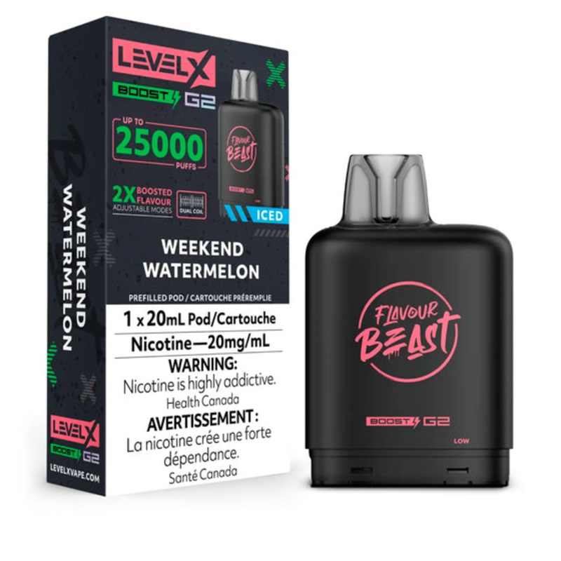 G2 Level X Flavour Beast Boost G2 – Weekend Watermelon Iced (AB)