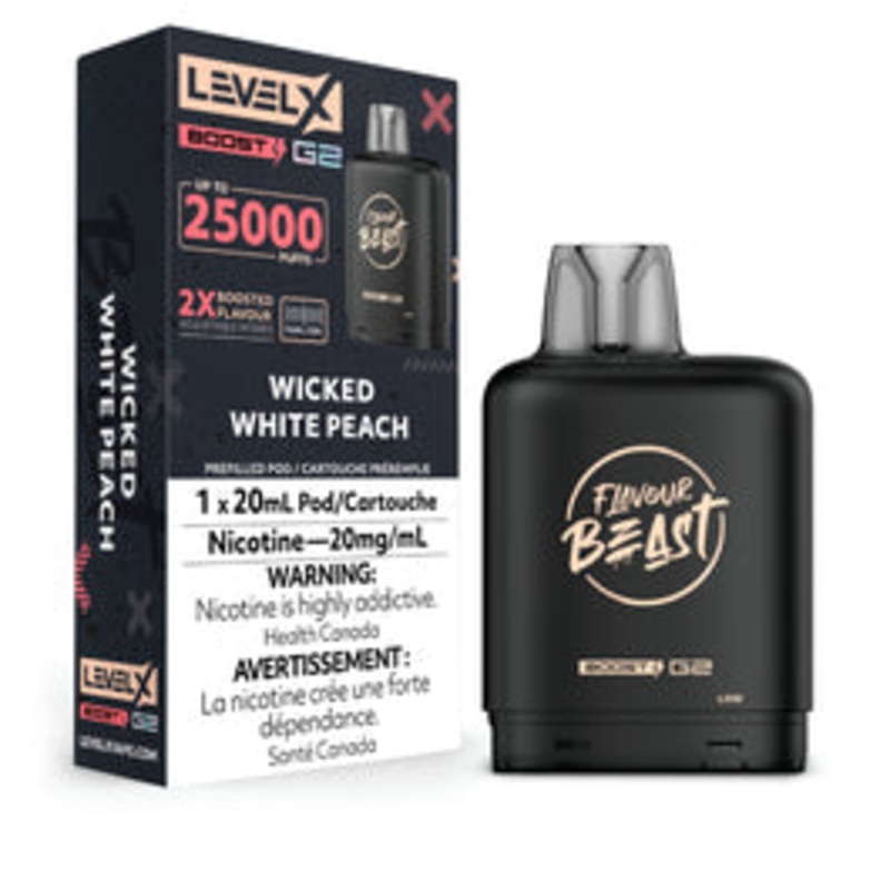 G2 Level X Flavour Beast Boost G2 – Wicked White Peach (AB)