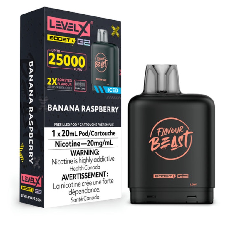 G2 Level X Flavour Beast Boost G2 – Banana Raspberry (AB)