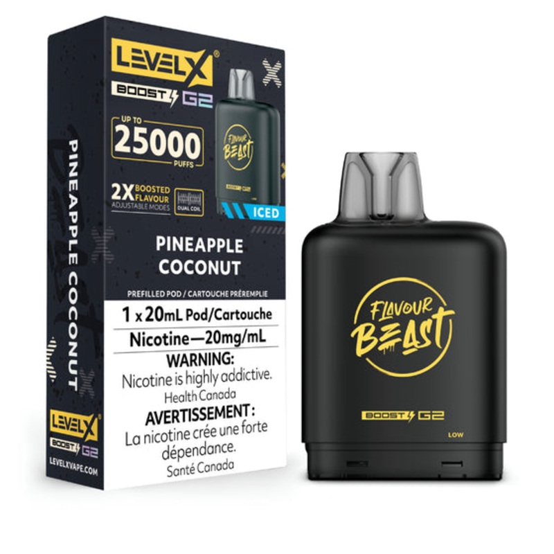 G2 Level X Flavour Beast Boost G2 – Pineapple Coconut (AB)