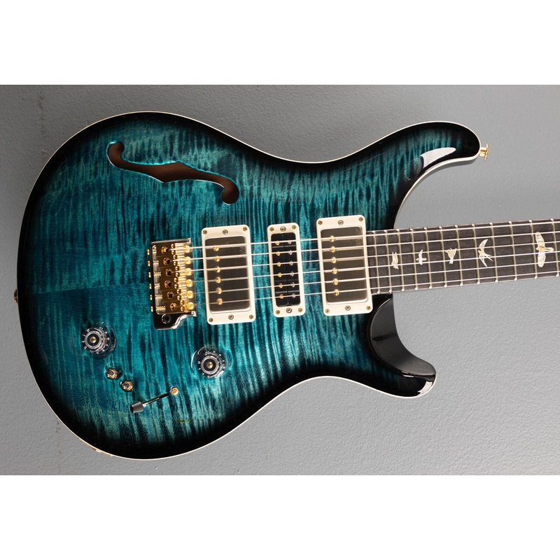 Special Semi-Hollow 10 Top – River Blue Smoke burst