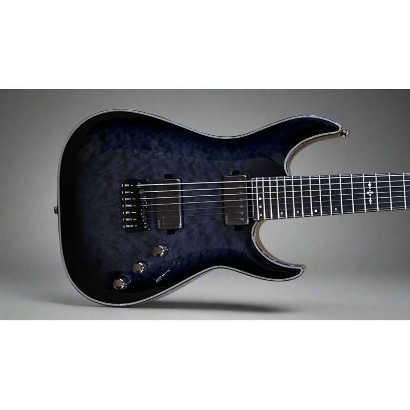 C-7 Hellraiser Hybrid – Trans Black Burst