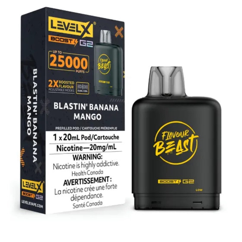 G2 Level X Flavour Beast Boost G2 – Blastin’ Banana Mango (AB)