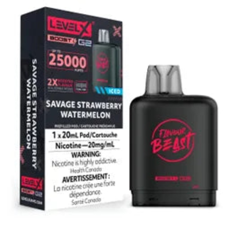 G2 Level X Flavour Beast Boost G2 – Savage Strawberry Watermelon (AB)