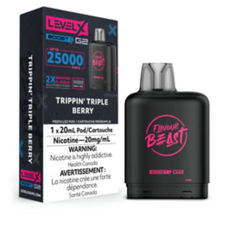 G2 Level X Flavour Beast Boost G2 – Trippin’ Triple Berry (AB)