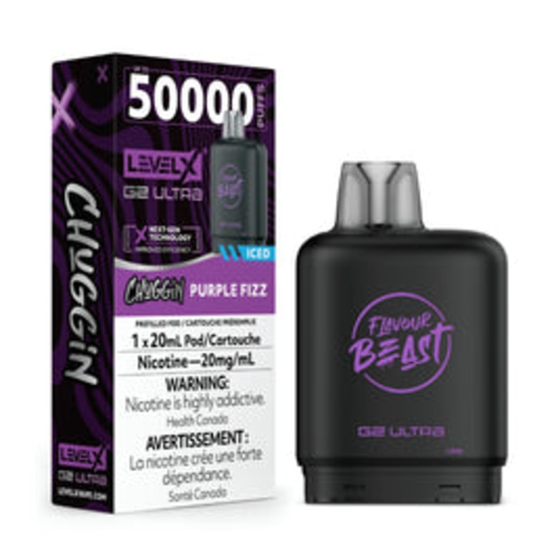 Level X Flavour Beast G2 Ultra – Chuggin’ – Purple Fizz