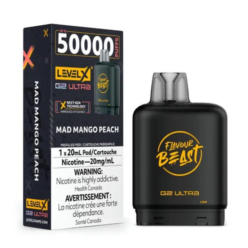 Level X Flavour Beast G2 Ultra – Mad Mango Peach