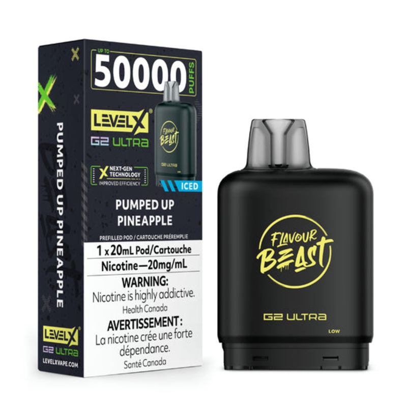 Level X Flavour Beast G2 Ultra – Pumped Up Pineapple (AB)