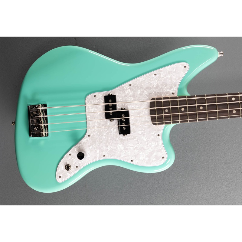 Limited Edition Mark Hoppus Jaguar Bass – Sea Foam Green