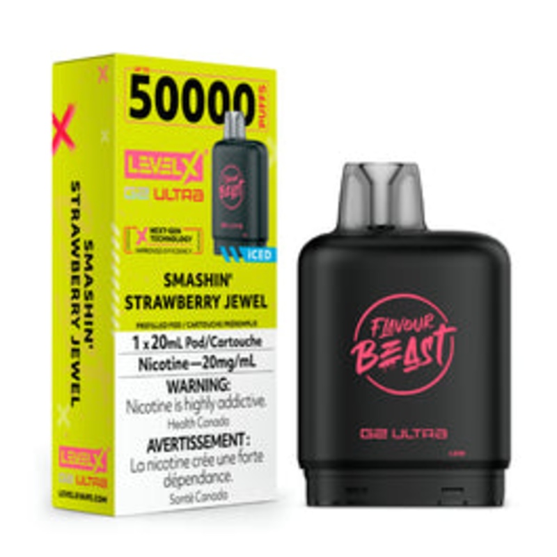 Level X Flavour Beast G2 Ultra – Smashin’ Strawberry Jewel  (AB)