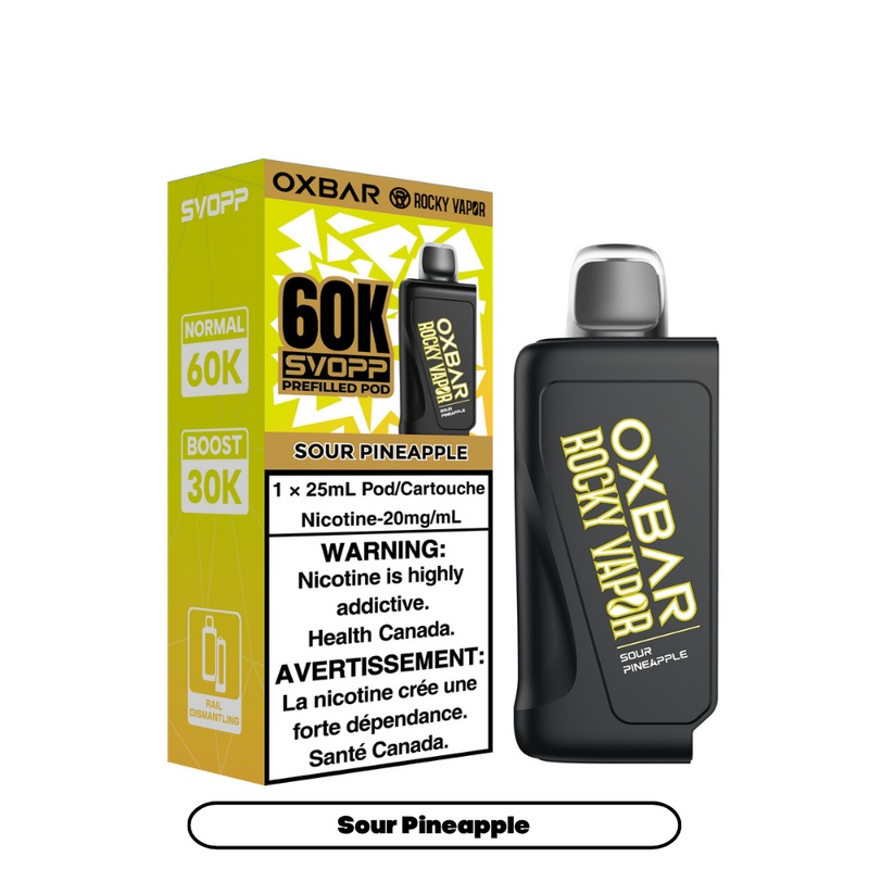 Oxbar SVOPP 60k – Sour Pineapple