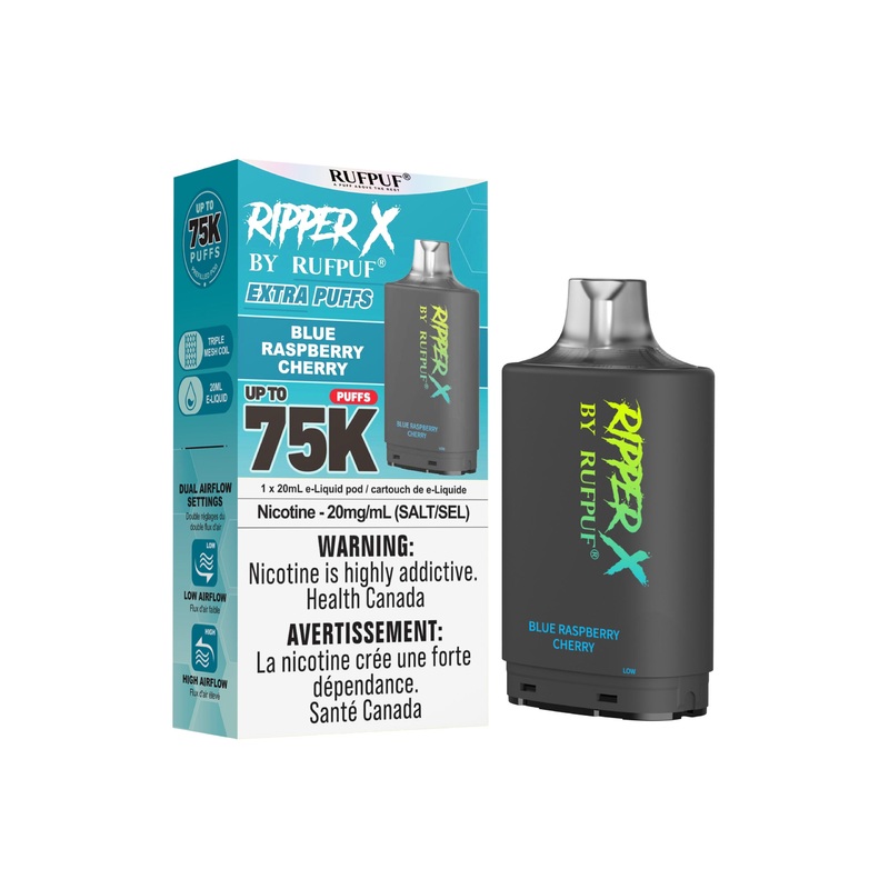 Ripper X 75K – Blue Raspberry Cherry