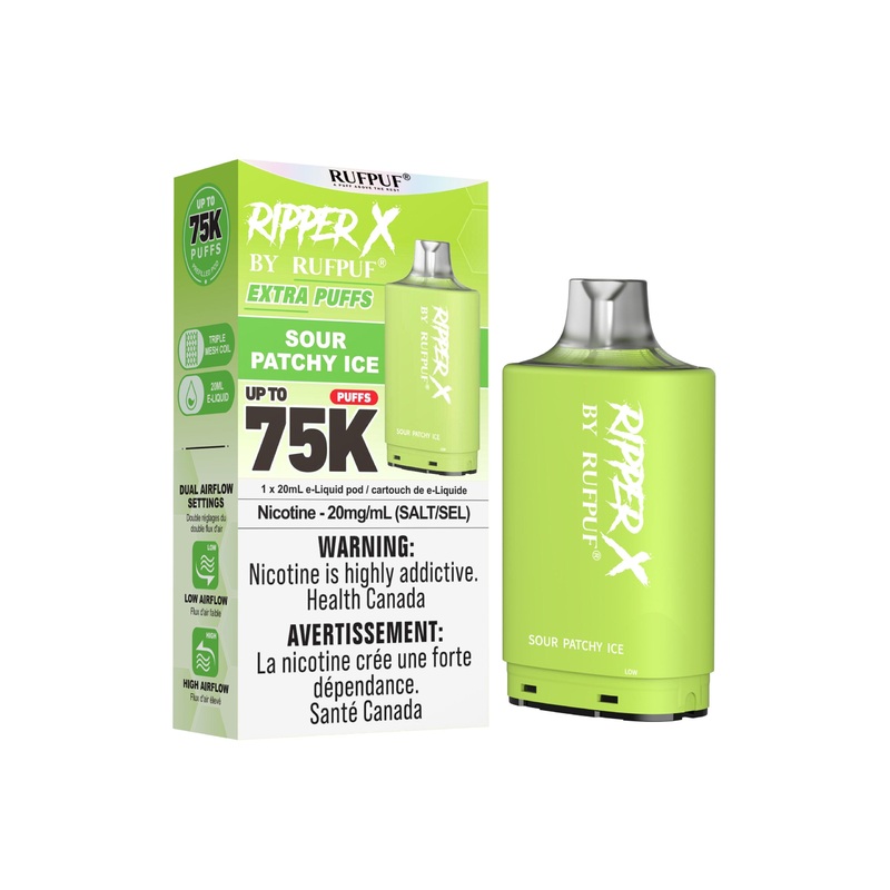 Ripper X 75K – Sour Patchy Ice