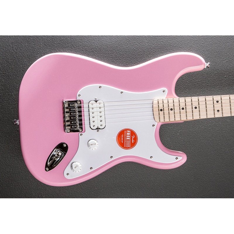 Sonic Stratocaster HT H – Flash Pink w/Maple