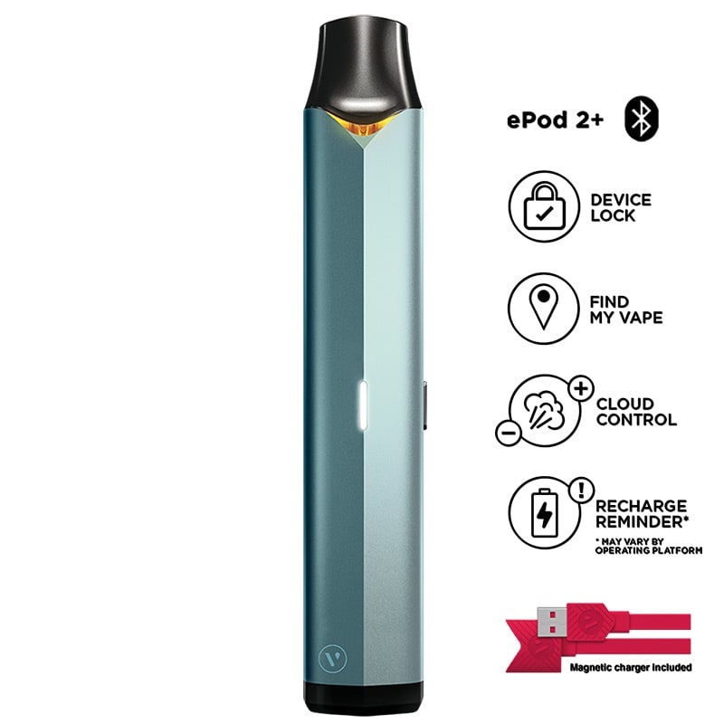 VUSE – Epod 2+ Device Kit|Black|Aqua|Pink|Blue|Gold