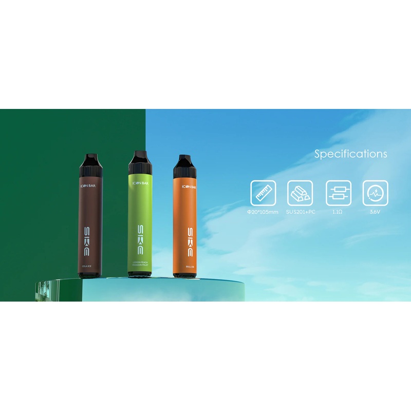 Icon Bar|Blueberry Sour Raspberry|Kiwi Passionfruit Guava|Pink Lemon|Watermelon Strawberry|Classic Fizz|Sour Apple Ice|Watermelon Ice|Grape Ice