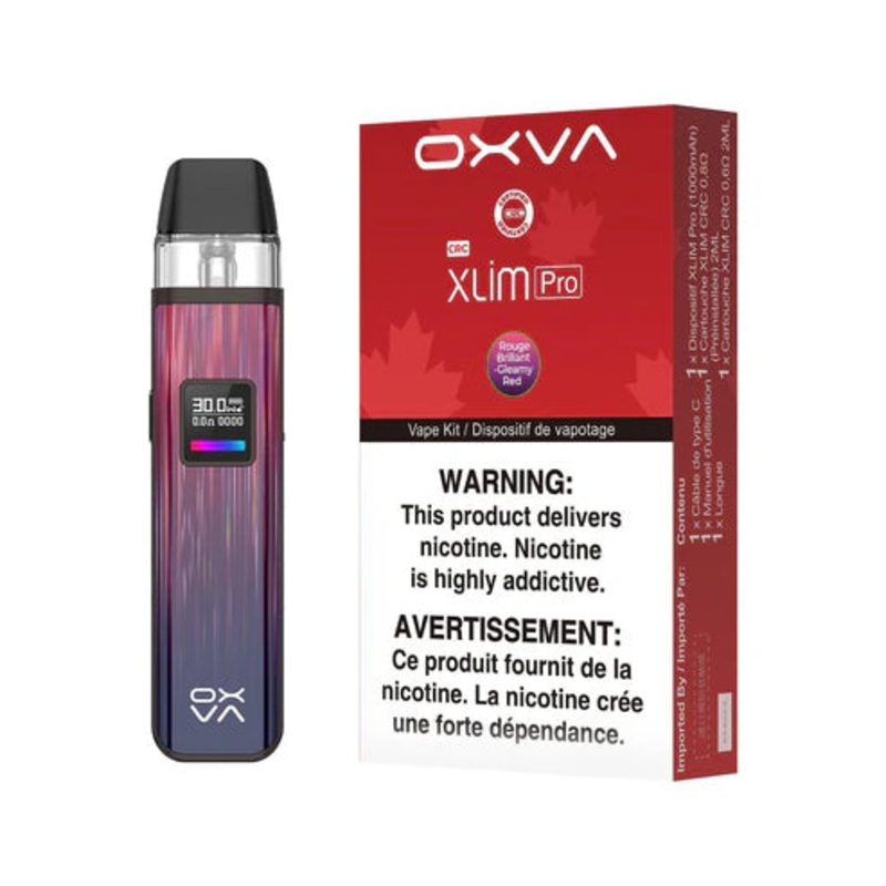 OXVA XLIM PRO|Black Carbon|Grey Leather|Aurora Blue|Gleamy Red