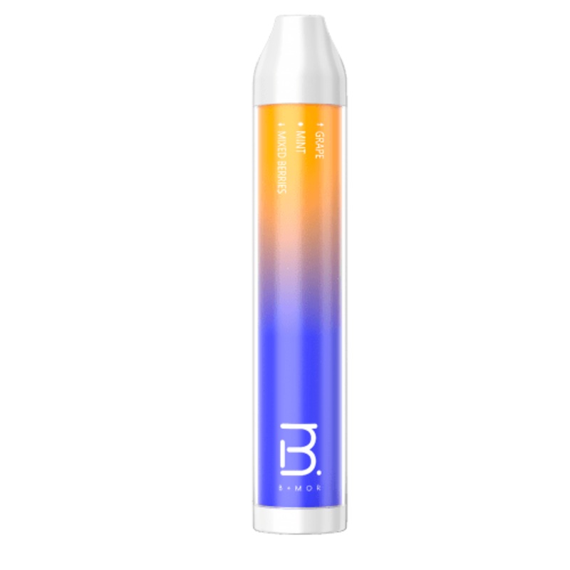 B+MOR PI – Disposable Vapes|Grape / Mint / Mixed Berries|Coconut Milk / Peach Ice / Mango|Strawberry Milkshake / Watermelon Ice / Blueberry Ice