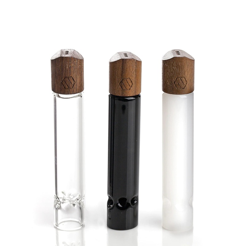 Elevate – Mighty Hitter Pipe|Black|Clear|White