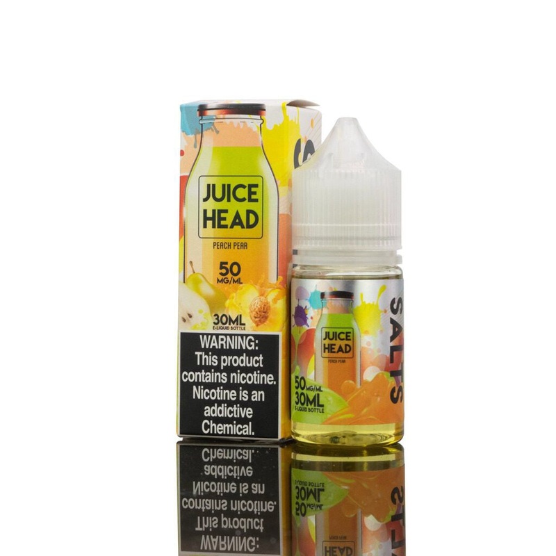 Juice Head Salt – Peach Pear|50MG (5.0%)