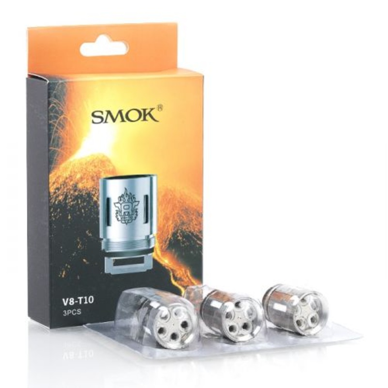 SMOK – TFV8 Replacement Coils|V8-T10 0.12 |V8-T8 0.15 |V8-T6 0.2 |V8-Q4 0.15