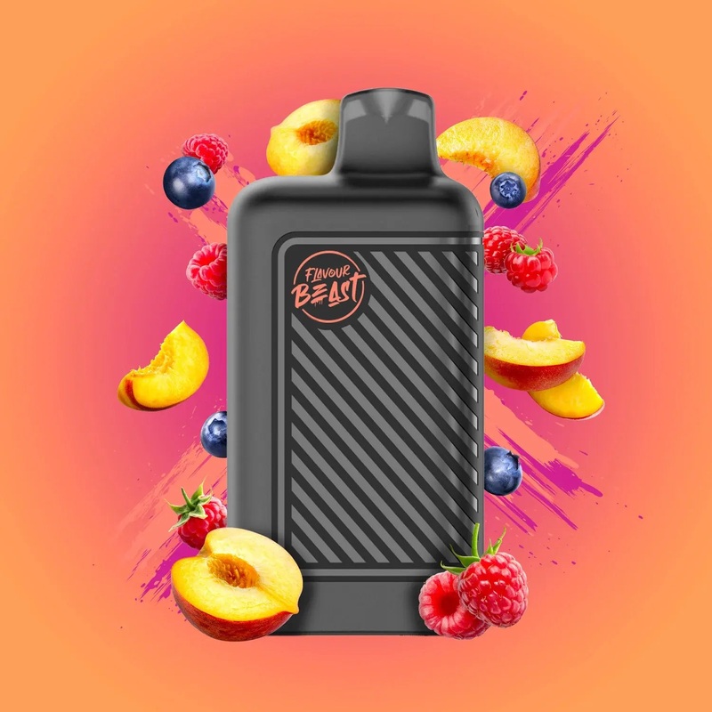 Packin’ Peach Berry Flavour Beast 8000